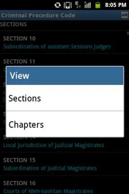 Criminal Procedure Code android App screenshot 0